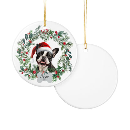 Personalized French Bulldog Ornament