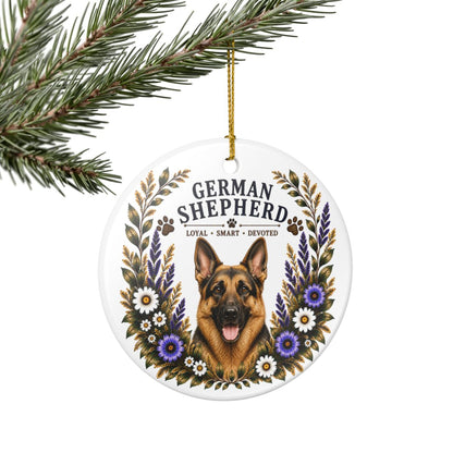 German Shepherd Ornament, German Shepherd Lover Gift, GSD Mom Gift, Dog Breed Keepsake
