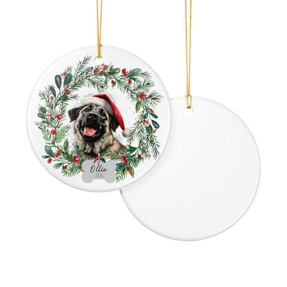 Personalized Anatolian Shepherd Christmas Ornament