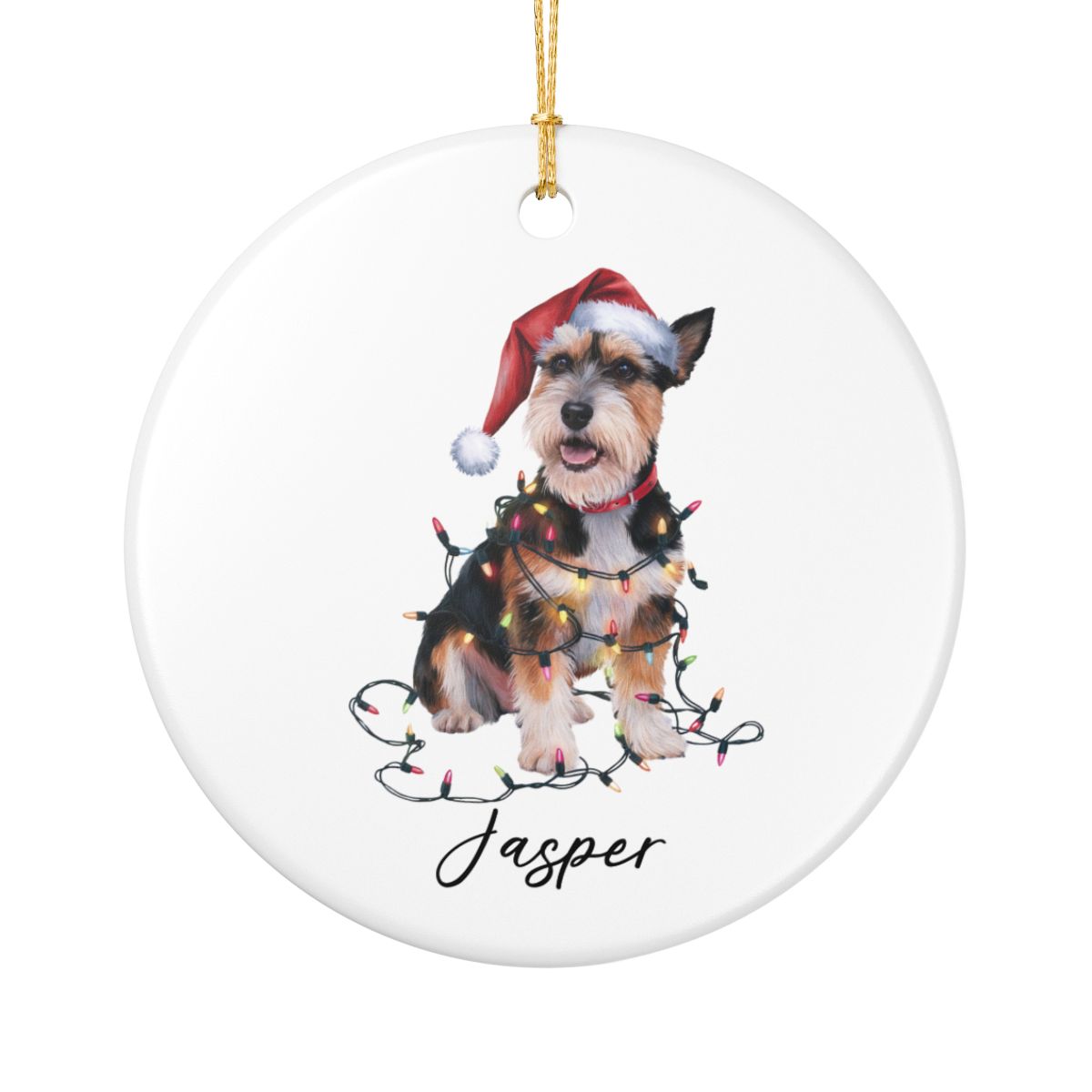 Norfolk Terrier Ornament, Custom Pet Keepsake