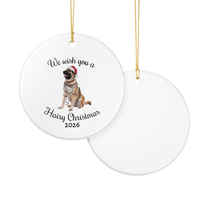 Christmas Anatolian Shepherd Ornament, Christmas Lights Dog Keepsake, Christmas Dog, Anatolian Shepherd Mom, Gift For Dog Lover