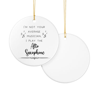 Alto Saxophone Ornament, Gift for Alto Sax Player