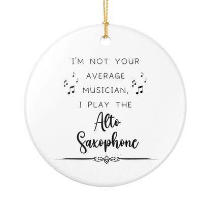 Alto Saxophone Ornament, Gift for Alto Sax Player