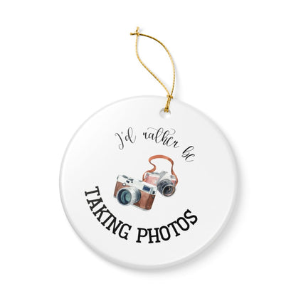 Photographer Gift, Camera Ornament, Gift for Photographer, Photography Gift, Photo Lover Gift