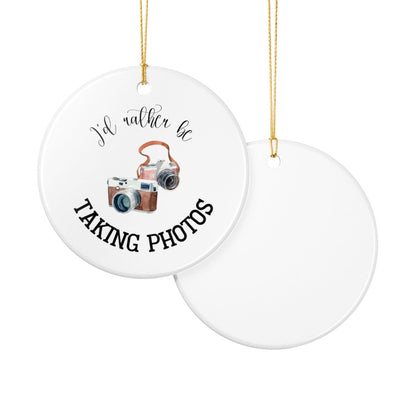 Photographer Gift, Camera Ornament, Gift for Photographer, Photography Gift, Photo Lover Gift