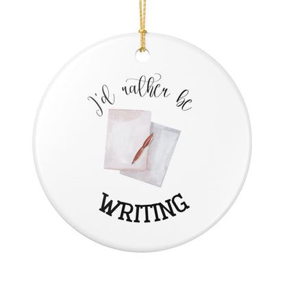 Writing Ornament