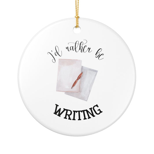 Writing Ornament