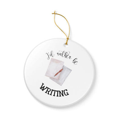 Writing Ornament