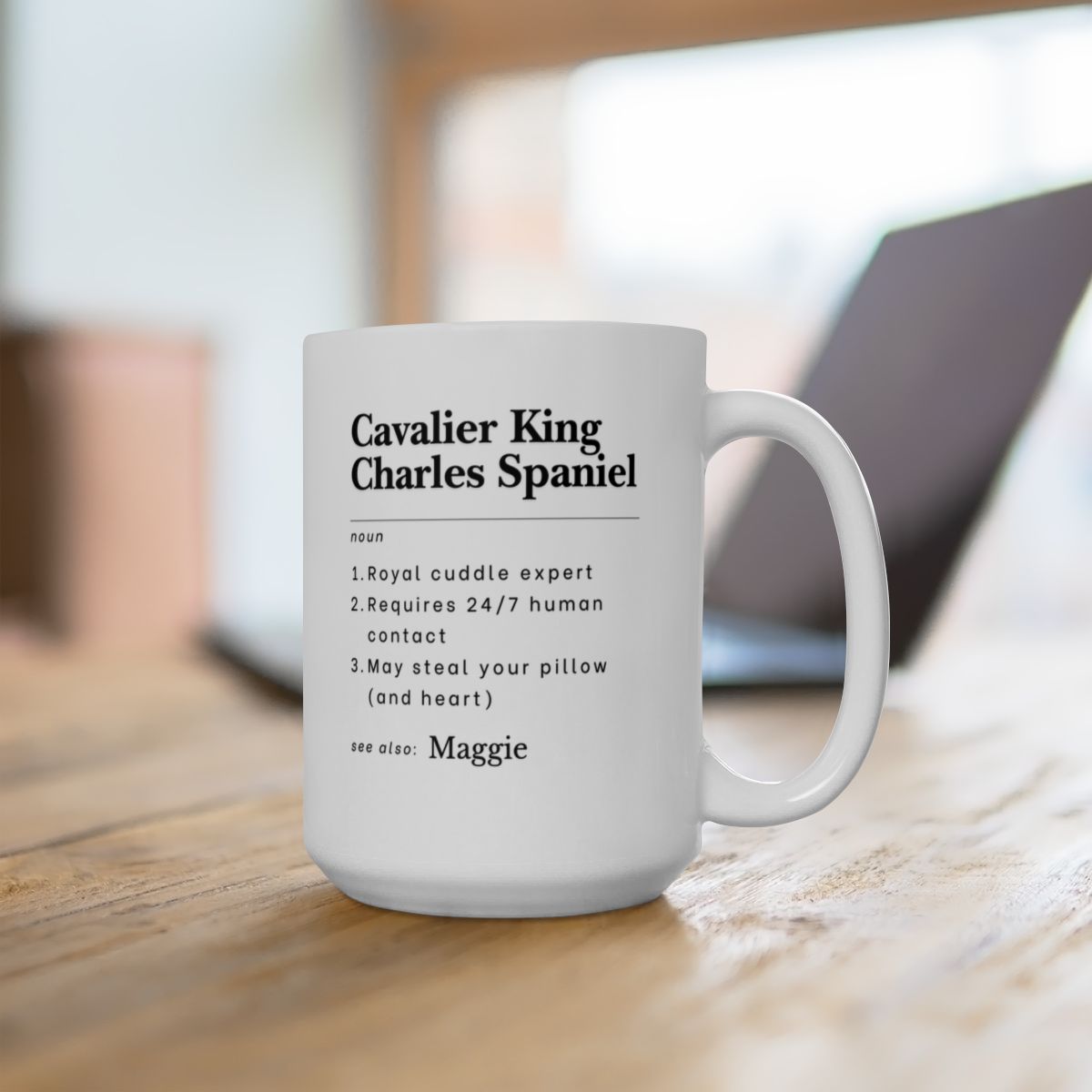 Personalized Cavalier King Charles Spaniel Mug
