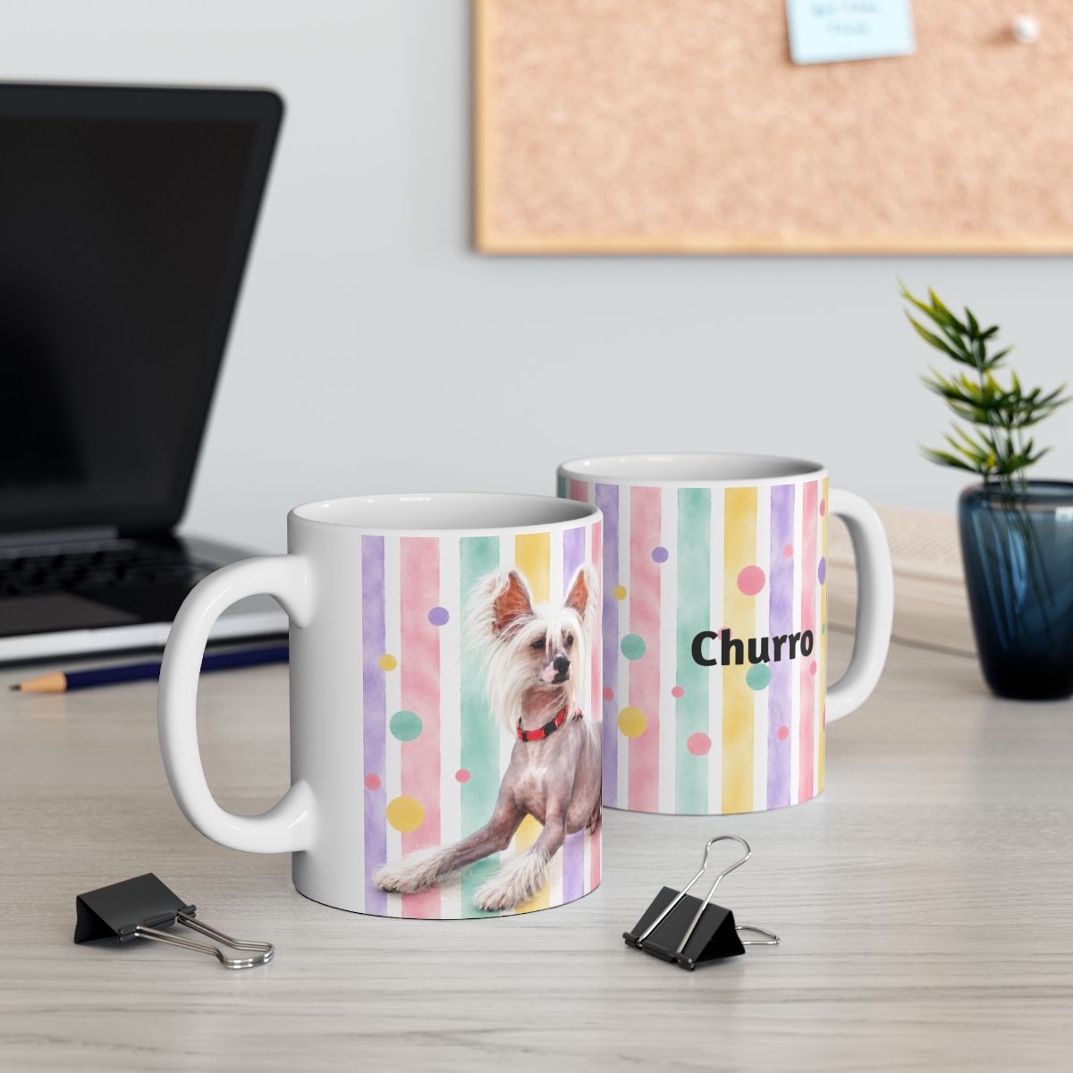 Personalized Dog Photo Mug Custom Pet Name Gift for Dog Moms and Dads