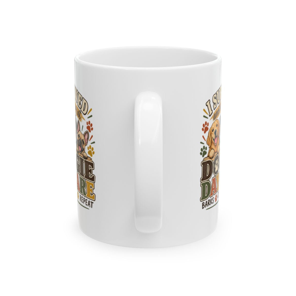 Dog Daycare Worker Gift Mug, Funny Doggie Daycare Coffee Cup, Kennel Staff Gift