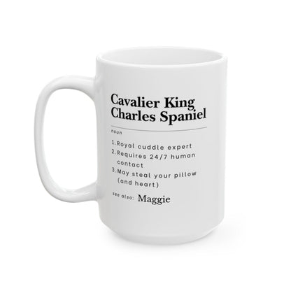 Personalized Cavalier King Charles Spaniel Mug