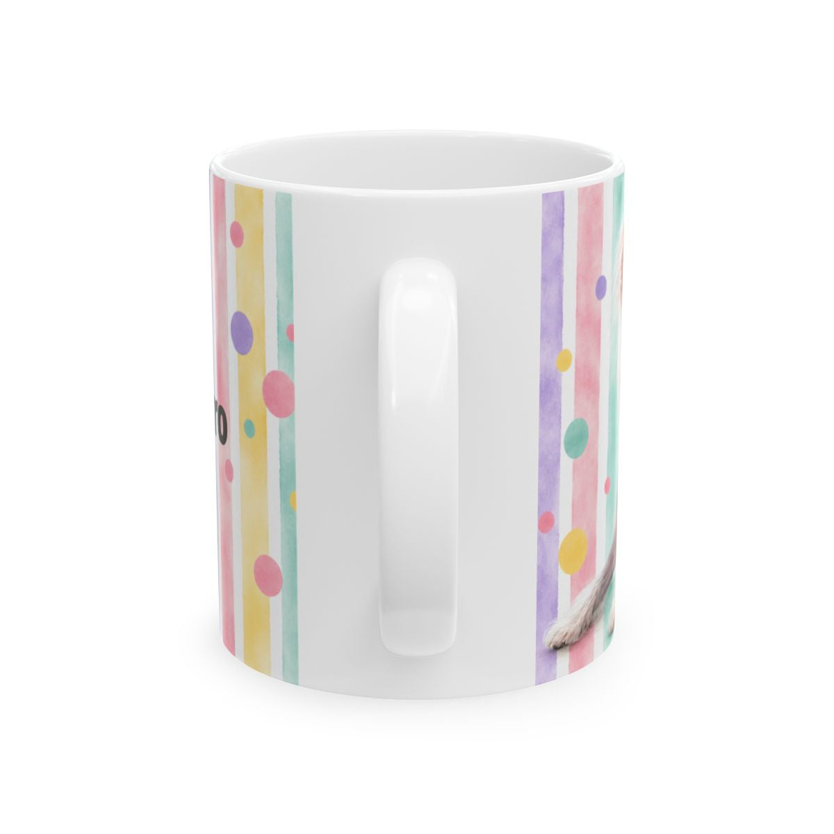 Personalized Dog Photo Mug Custom Pet Name Gift for Dog Moms and Dads