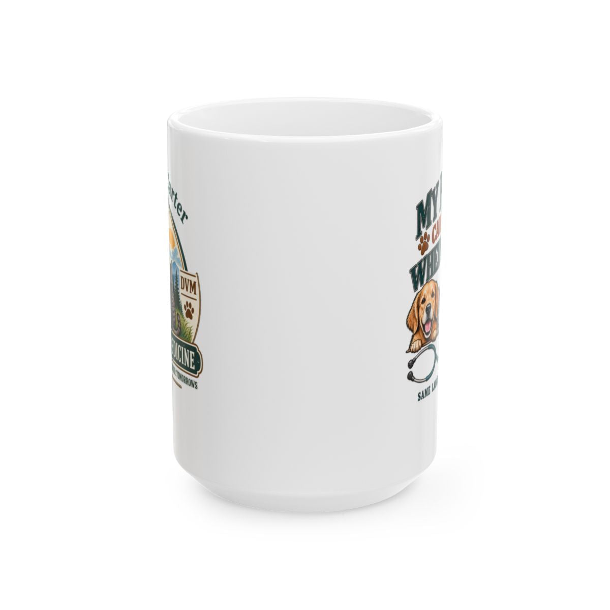 Personalized Veterinarian Mug, Vet Doctor Gift, Custom Veterinary Medicine Coffee Cup