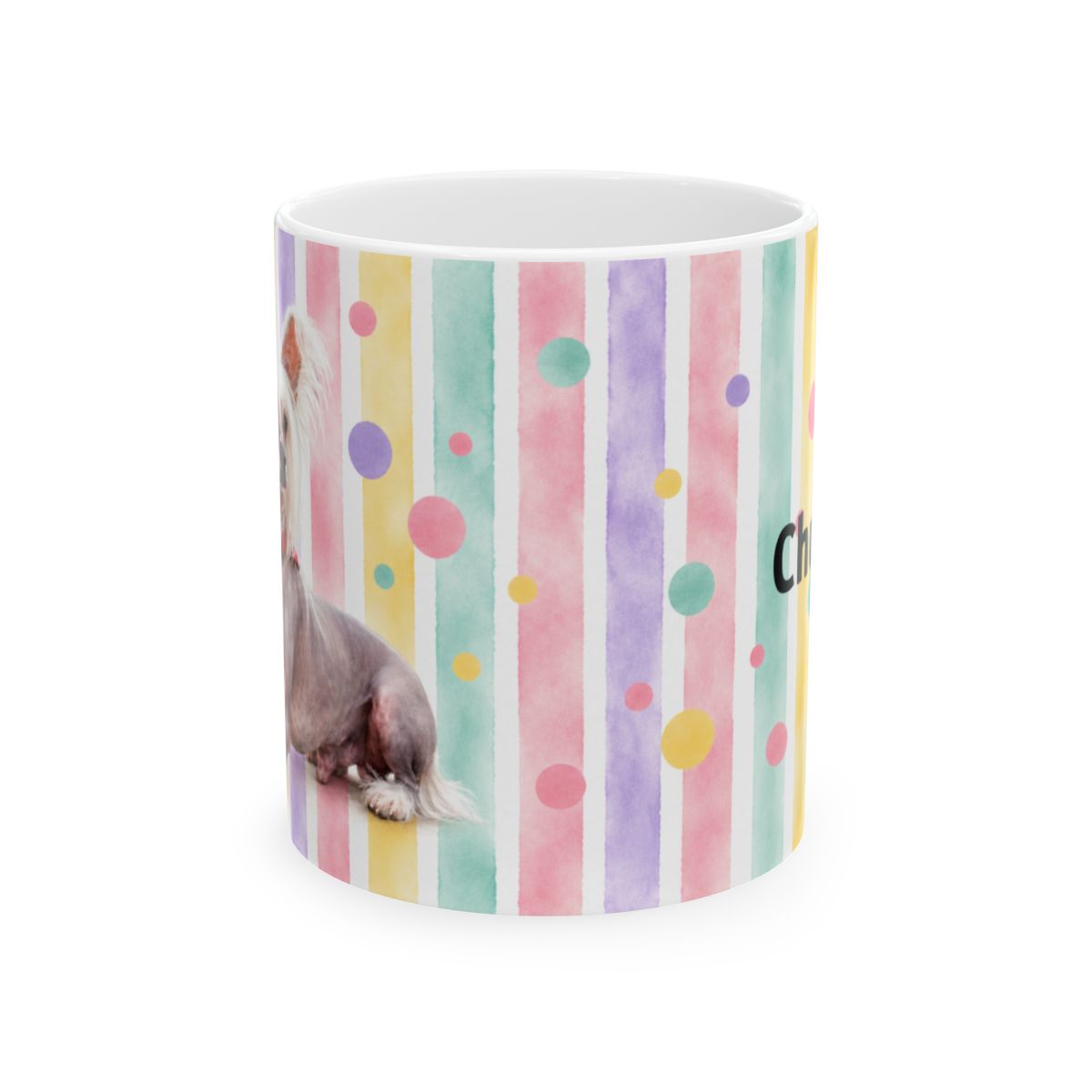 Personalized Dog Photo Mug Custom Pet Name Gift for Dog Moms and Dads