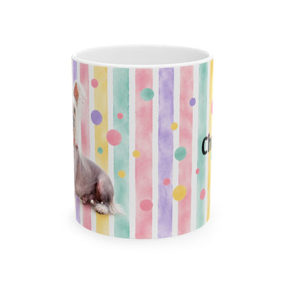 Personalized Dog Photo Mug Custom Pet Name Gift for Dog Moms and Dads