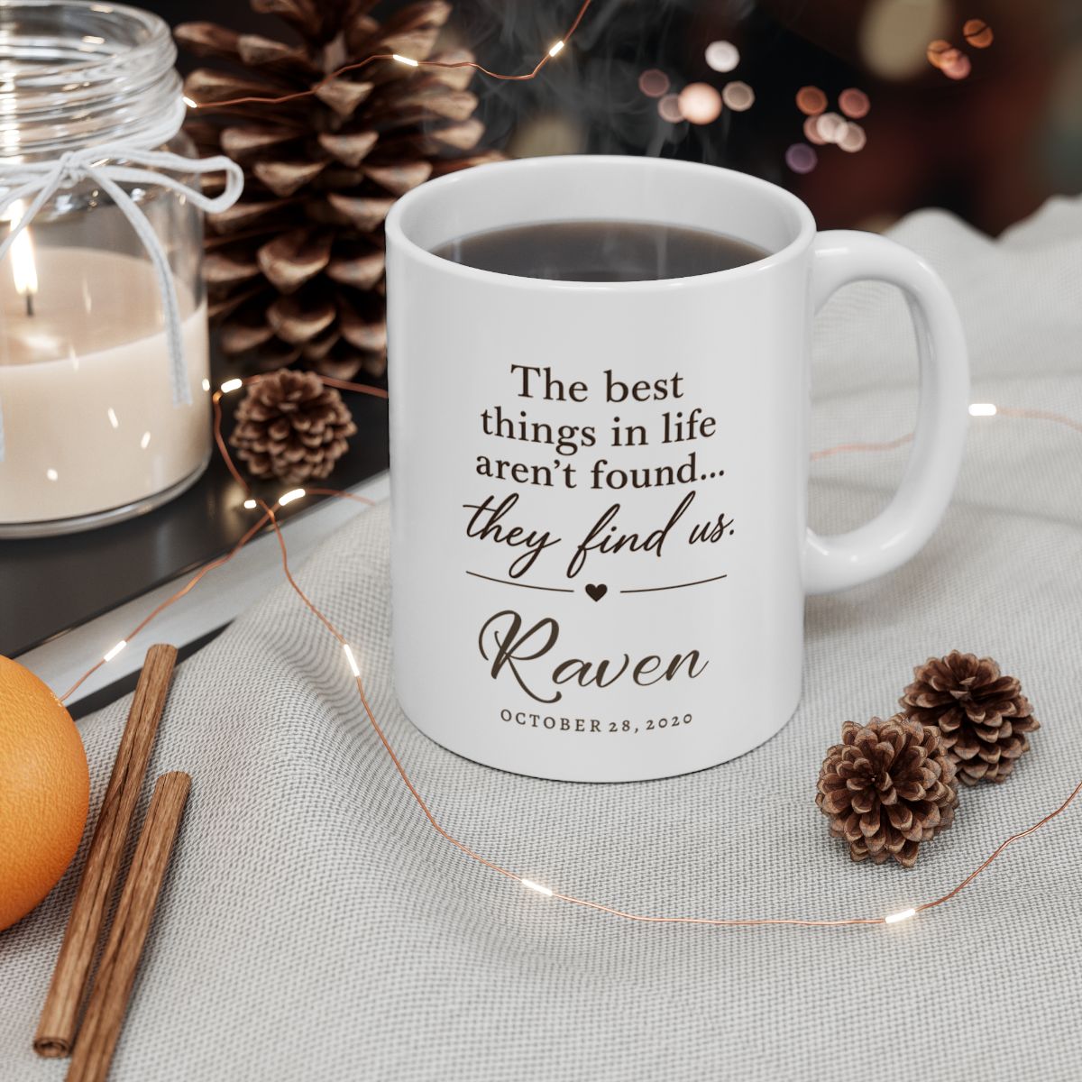 Personalized Gotcha Day Mug, Custom Dog Portrait, Adoption Anniversary Gift, Dog Mom Keepsake