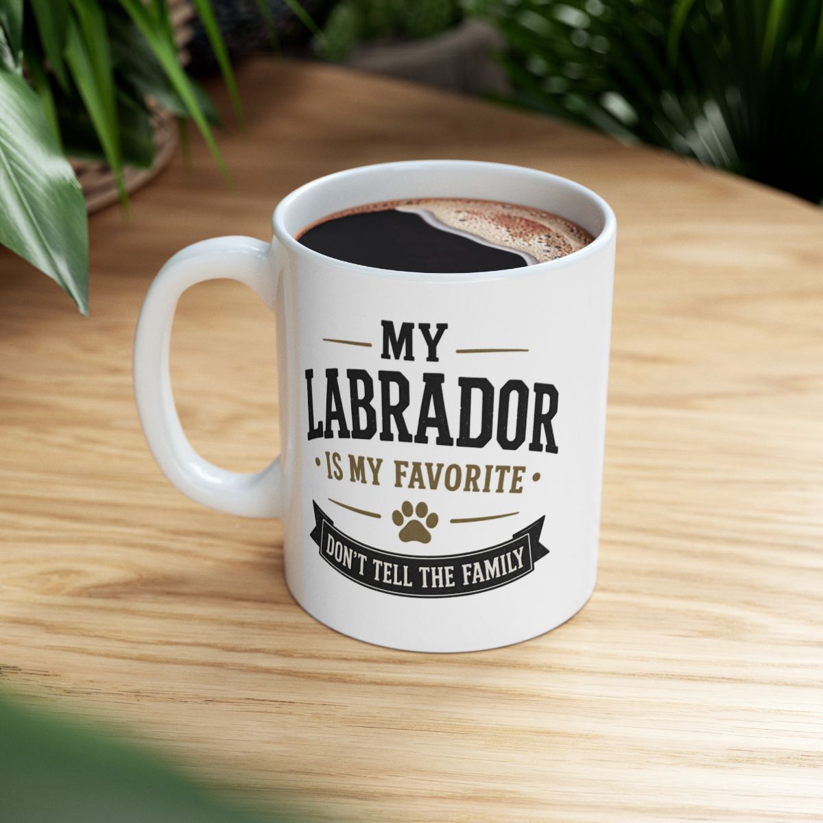 Personalized Labrador Mug, Custom Dog Portrait Mug, Lab Mom Gift, Dog Lover Gift