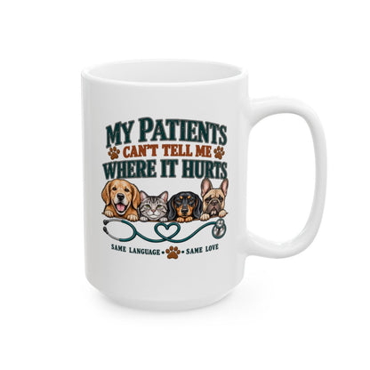 Personalized Veterinarian Mug, Vet Doctor Gift, Custom Veterinary Medicine Coffee Cup