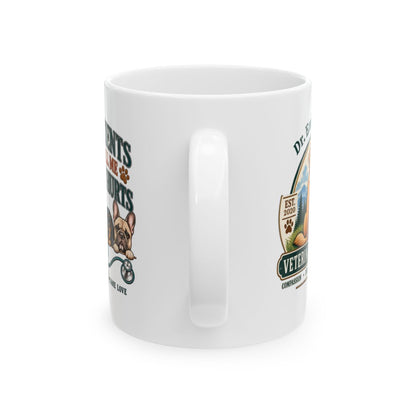 Personalized Veterinarian Mug, Vet Doctor Gift, Custom Veterinary Medicine Coffee Cup