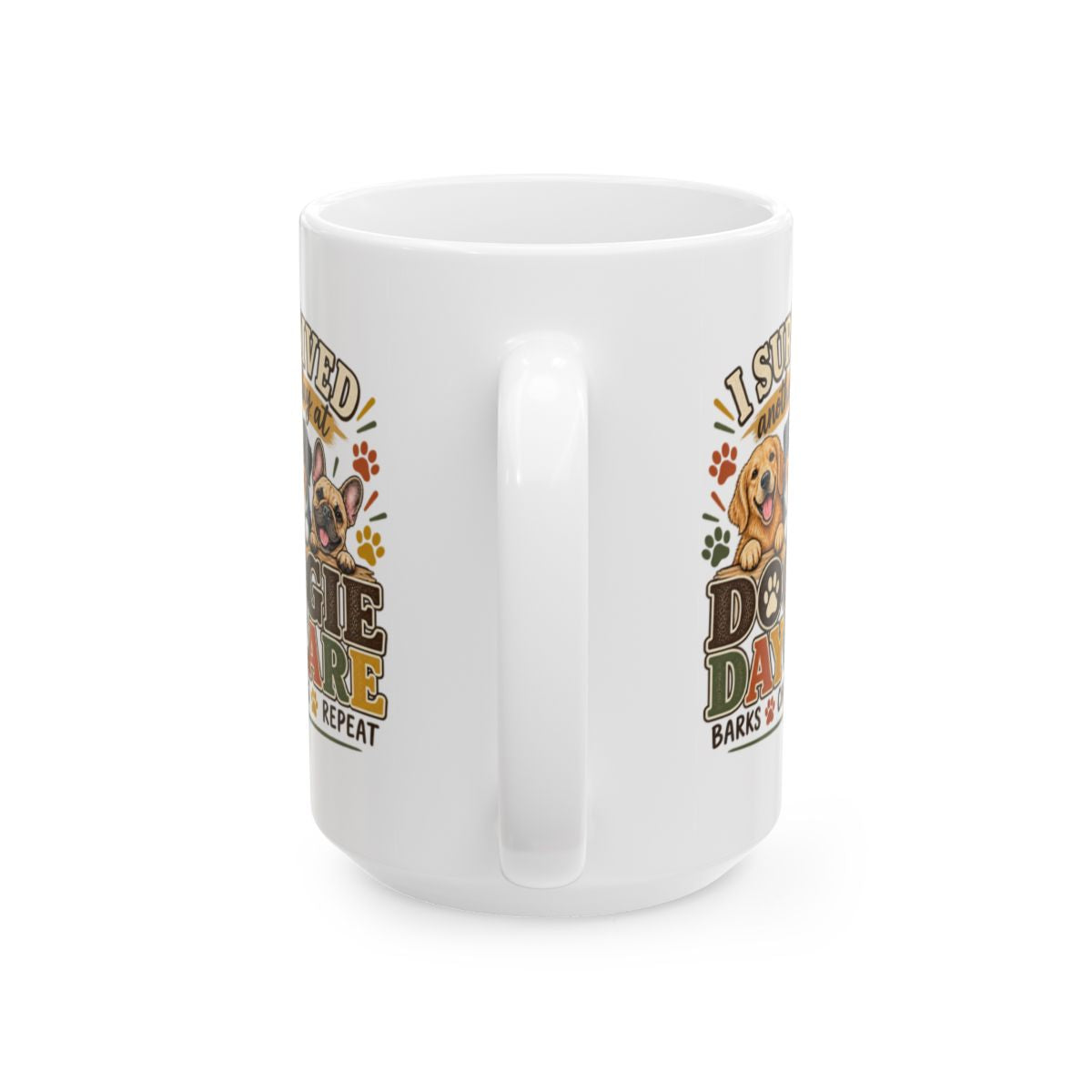 Dog Daycare Worker Gift Mug, Funny Doggie Daycare Coffee Cup, Kennel Staff Gift