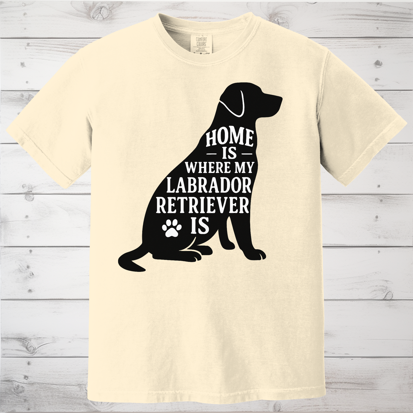 Whimsical Labrador Retriever Lover Gift, Pet-Centric Shirt, Labrador Keepsake