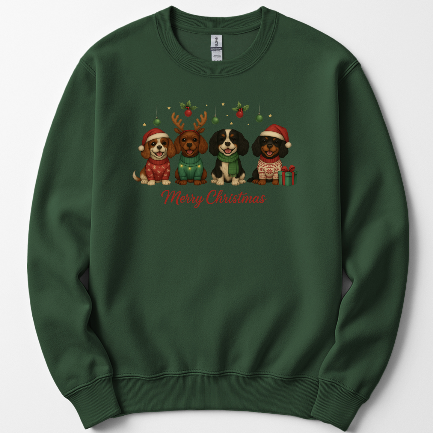 Merry Christmas Cavalier Sweatshirt