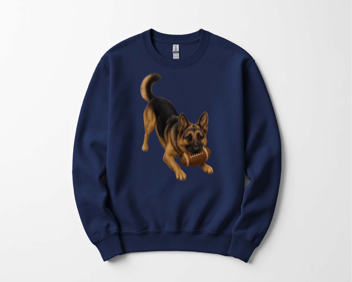 German Shepherd Football Sweatshirt