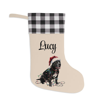 Personalized Cane Corso Christmas Stocking