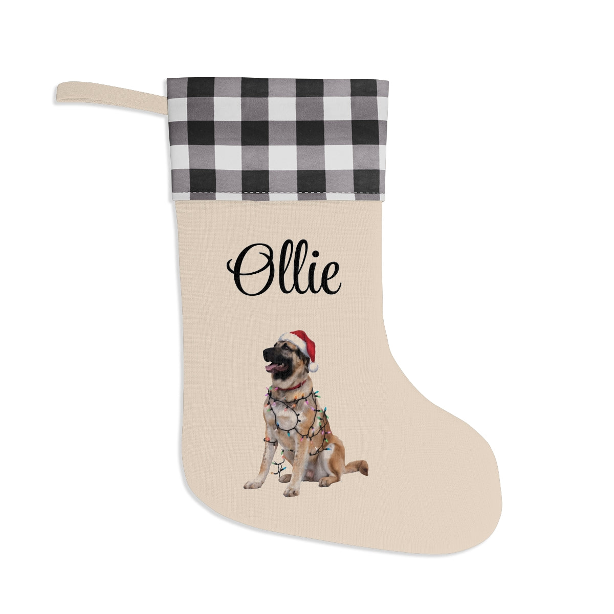 Personalized Anatolian Shepherd Christmas Stocking