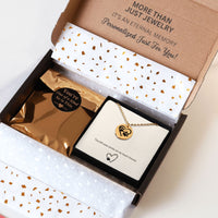 Load image into Gallery viewer, Custom Paw Print Heart Necklace – Personalized Pet Memorial Jewelry with Engraving, Gold or Rose Gold
