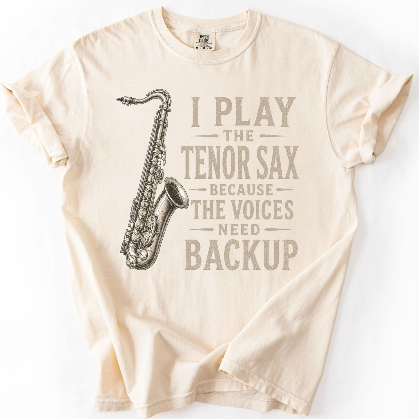 Funny Tenor Sax Shirt, Tenor Saxophone Player Gift, Saxophonist Tee