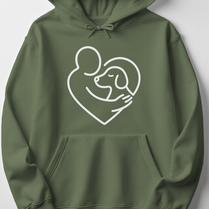 Dog Mom Dad Hoodie Dog Lover Sweatshirt Minimalist Pet Lover Gift Cute Dog Hoodie
