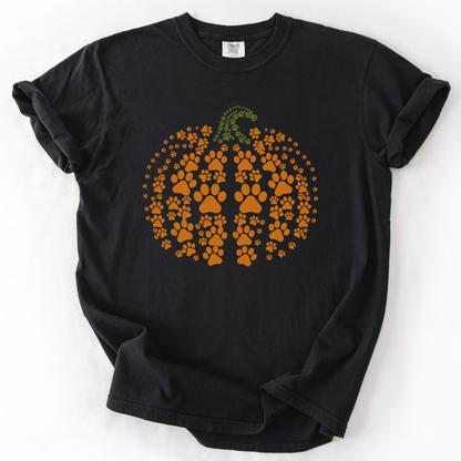 Paw Print Pumpkin Shirt