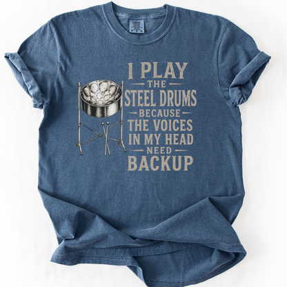Funny Steel Drums Shirt, Steel Pan Player Gift, Caribbean Musician Tee