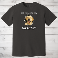 Load image into Gallery viewer, Did Someone Say Snack?? Funny Labrador Retriever Sweatshirt (Black, Yellow, or Chocolate Lab)
