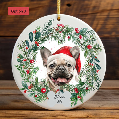 Personalized French Bulldog Ornament