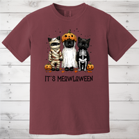 Load image into Gallery viewer, Halloween Cats in Costumes Tee
