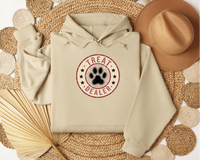 Load image into Gallery viewer, Treat Dealer Shirt, Hoodie, or Tank, Funny Dog Lover Gift, Dog Mom Apparel, Paw Print Pet Lover Top, Dog Dad Apparel
