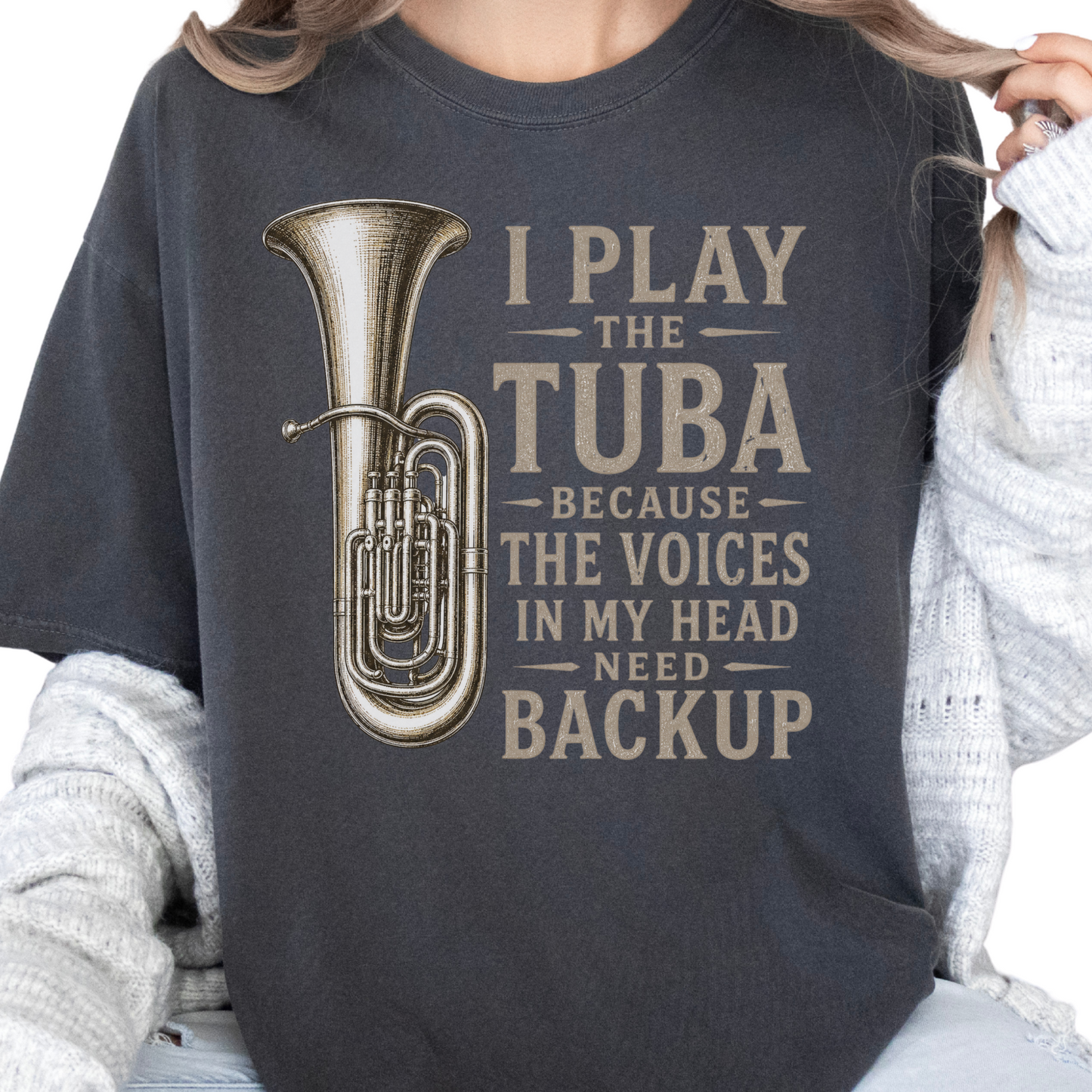 Funny Tuba Shirt, Tuba Player Gift, Brass Musician Tee