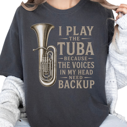 Funny Tuba Shirt, Tuba Player Gift, Brass Musician Tee