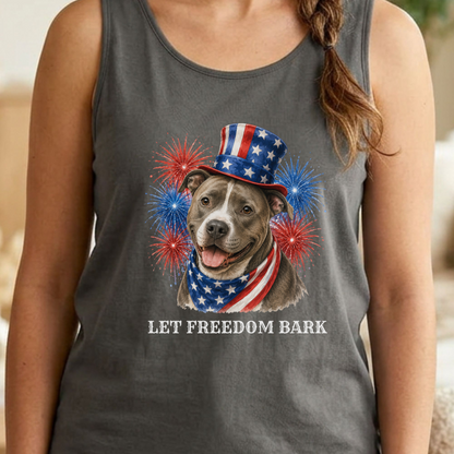 Patriotic Pit Bull Tank Top