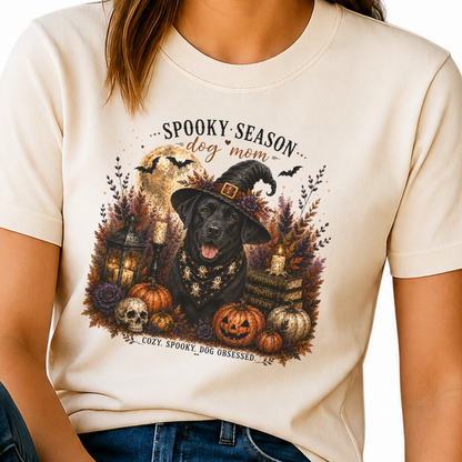 Black Lab Spooky Season Shirt