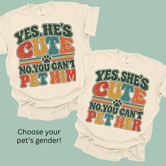 Service Dog Handler Shirt, Do Not Pet Working Dog Tee, Funny Handler Gift