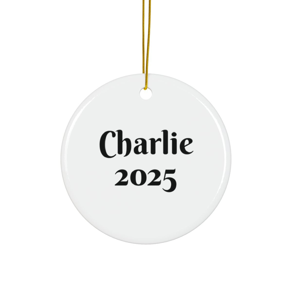 Personalized Boxer Christmas Ornament, Custom Dog with Holiday Lights Keepsake