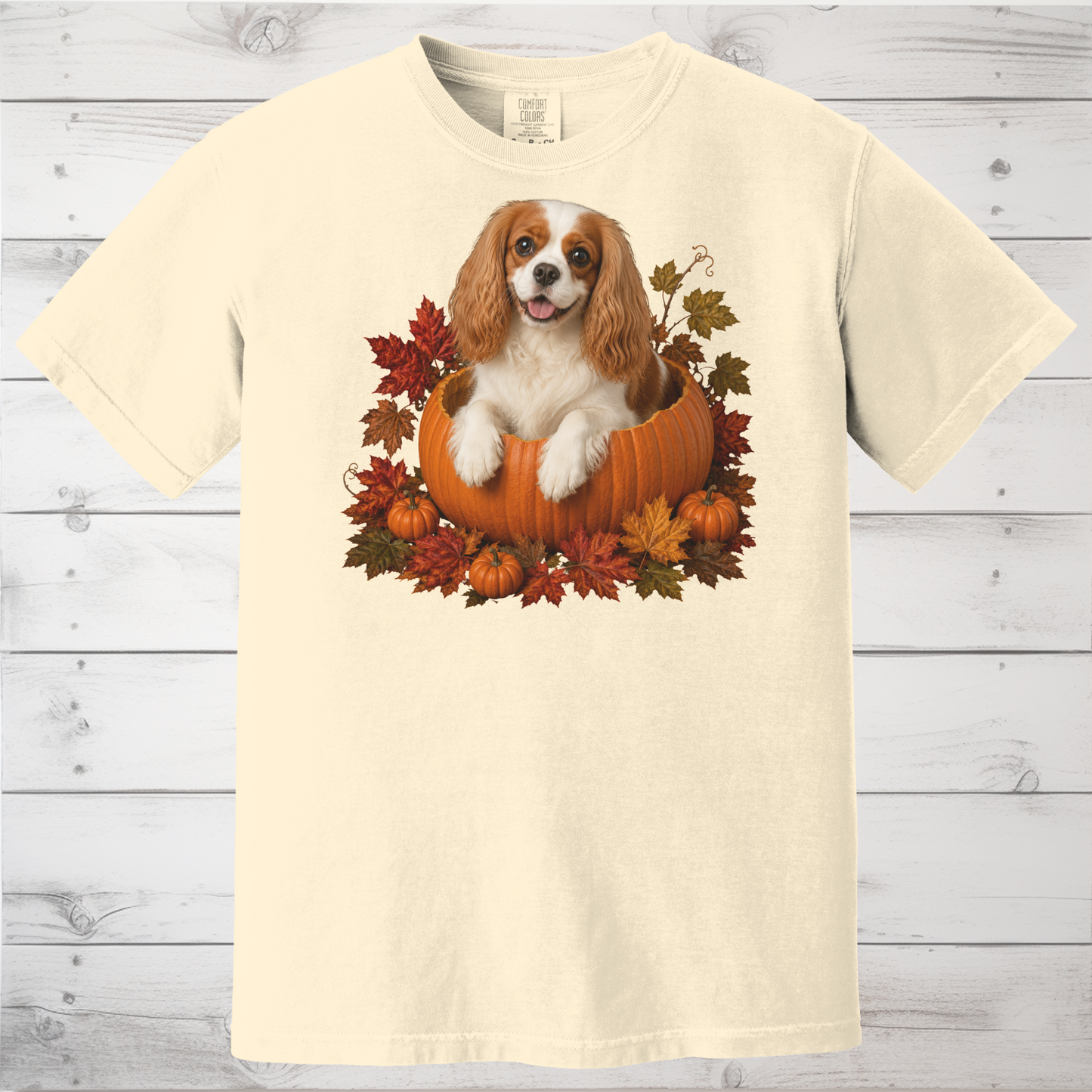 Blenheim Cavalier Pumpkin Shirt