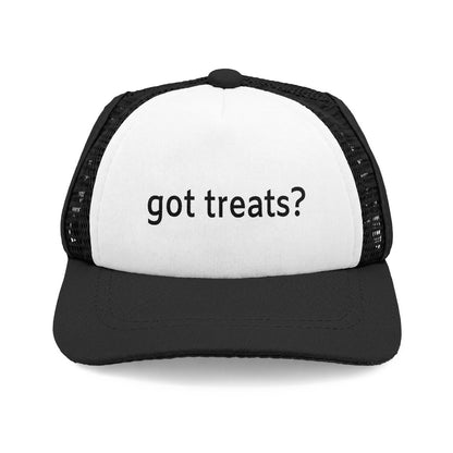 Funny Got Treats Dog Trucker Hat Personalized Puppy Baseball Cap Gift