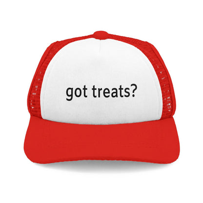 Funny Got Treats Dog Trucker Hat Personalized Puppy Baseball Cap Gift