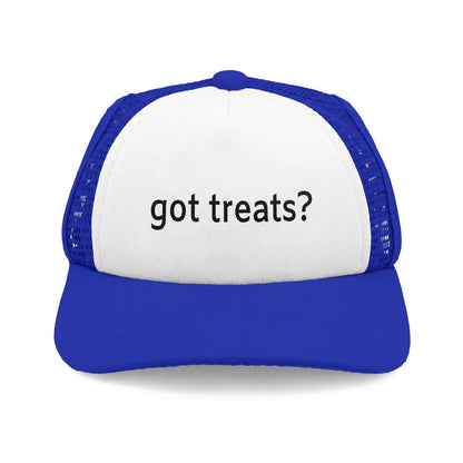 Funny Got Treats Dog Trucker Hat Personalized Puppy Baseball Cap Gift