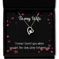 Load image into Gallery viewer, Gift for Dog Lover, Gift for Wife, Wife Necklace, Dog Lover Necklace
